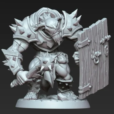 Great goblin Thug with mace AG