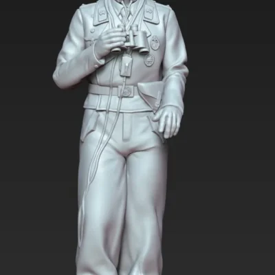 German tank officer for cupola