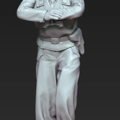 German tank officer for cupola hanging