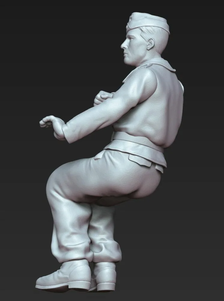 German tank soldier for gunner position - Image 2