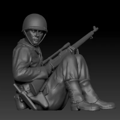 American soldier ww2 Cover Down2 A10 AS