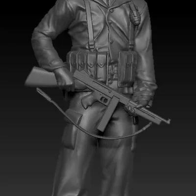 American soldier ww2 StandGuard A2 AS