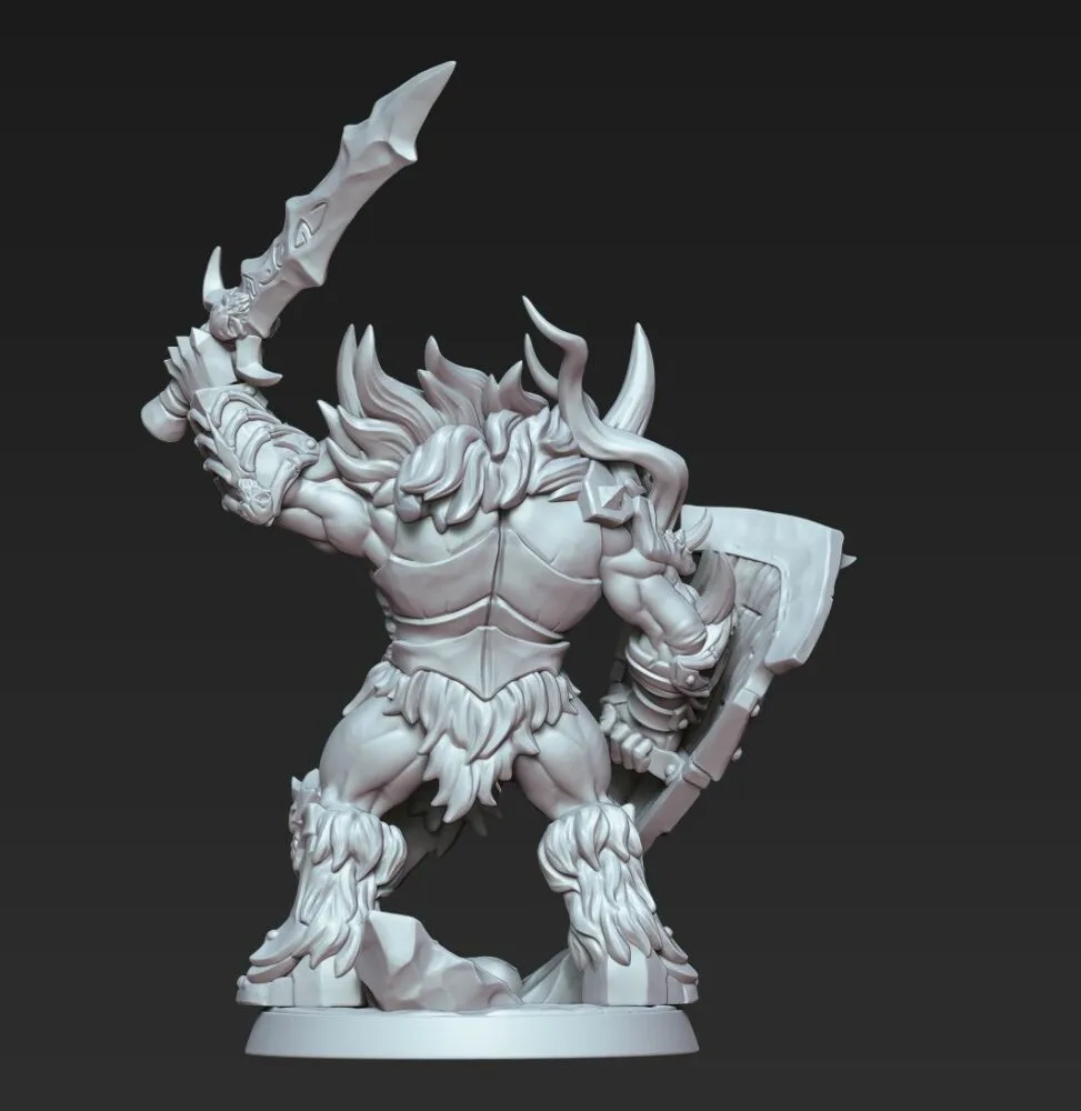 Orc with sword and shield AG - Image 2