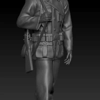 German soldier ww2 walk G1  AS