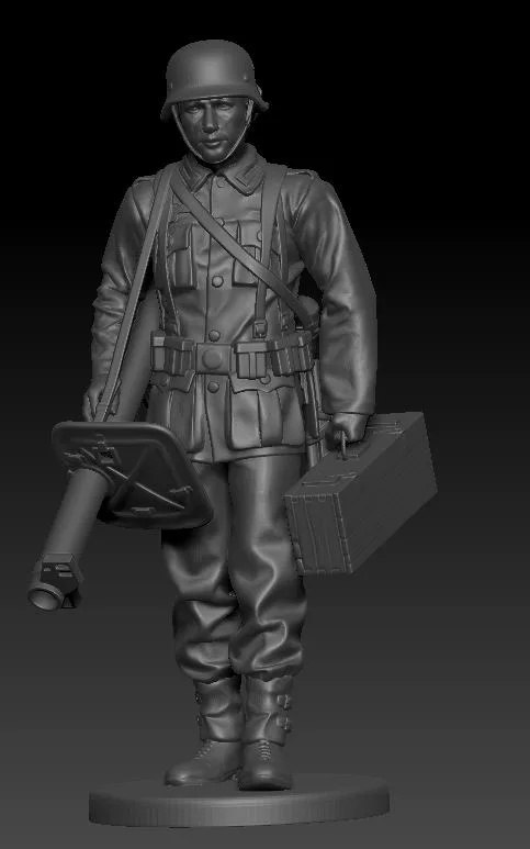 German soldier ww2 walk AS