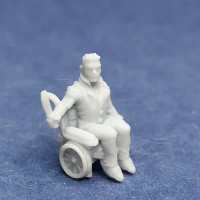Professor in wheelchair CM