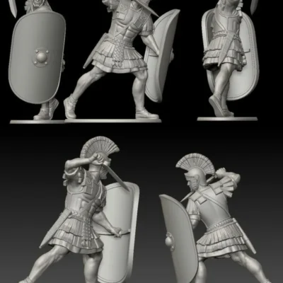 Praetorian guard attacking