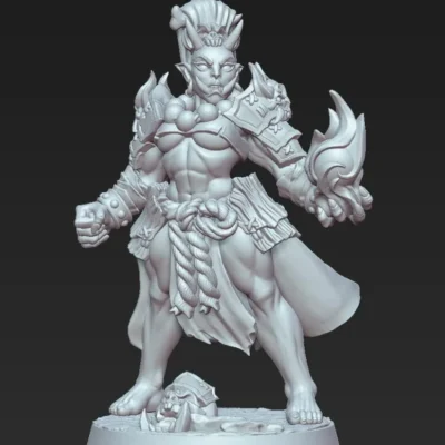 Oni Grunt lady casting spell AG