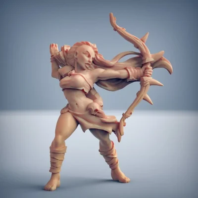 Amazon Warrior with bow AG