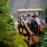 German soldier with MG42 In nest full kit AS photo review