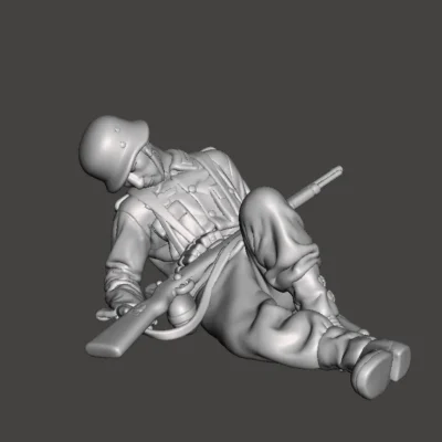 German soldier Killed AS