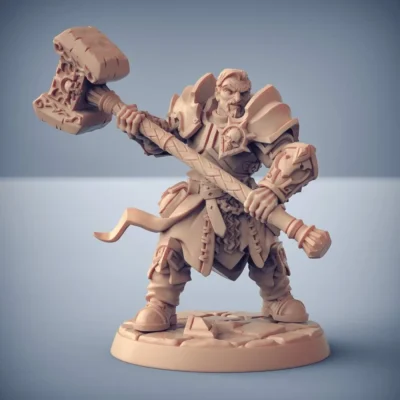 Warrior priest with warhammer AG