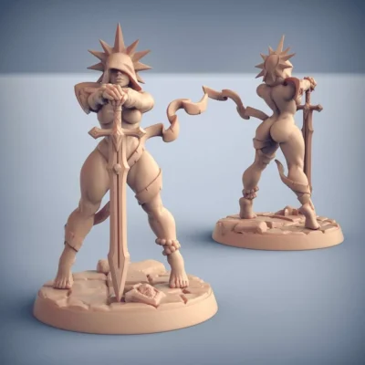 Solaria the Saint topless AG