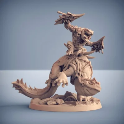 Swamp Gurunda Rider with dual Gurunda weapons AG