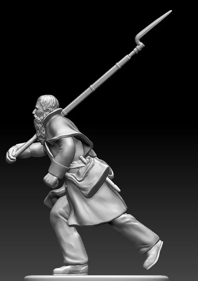 Winter soldier bar head small beard - Image 2