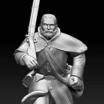 Winter soldier bar head small beard