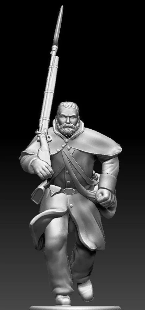 Winter soldier bar head small beard