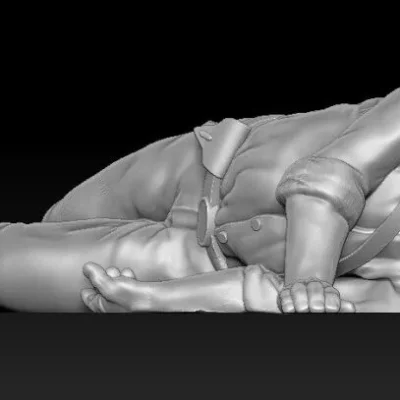 1st Minnesota Infantry regiment fallen soldier in beard and shirt