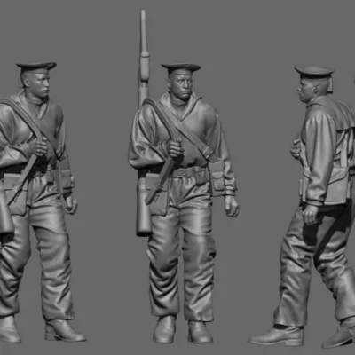 Soviet WW2 soldier Walking sailor - AoW