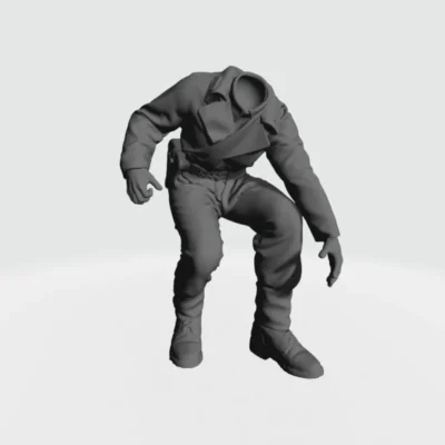 German WW2 Soldier Tank Crew refueler - AoW