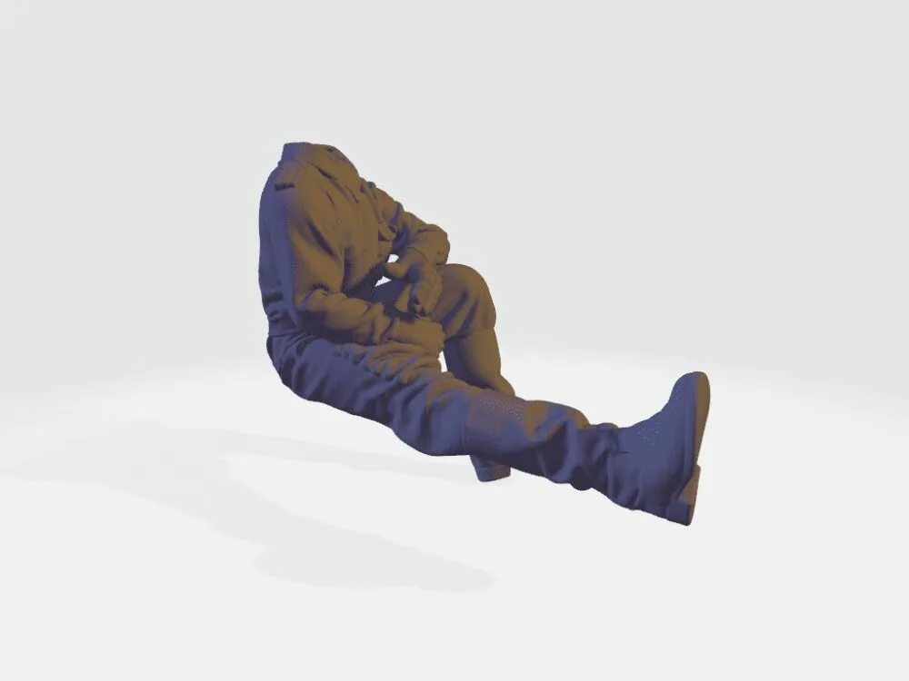 Soviet WW2 soldier Sedentary tankman - AoW - Image 2