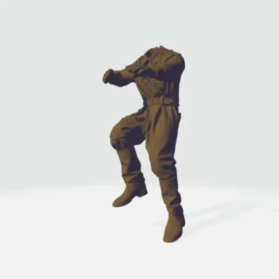 Soviet WW2 soldier Сlimb tanker - AoW