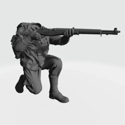 American WW2 seating shooting - AoW