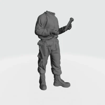 American WW2 Tank Crew With map case - AoW