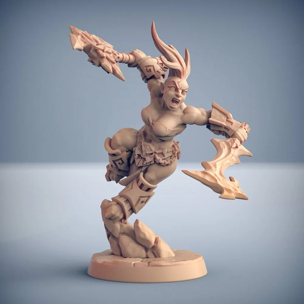 Dwarf female berserker AG