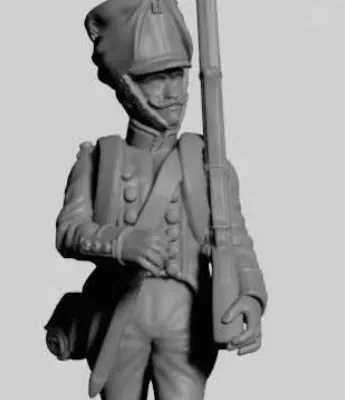 French Infantry walking v2 Post 1812 TN