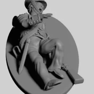 French Infantry in pain Post 1812 TN