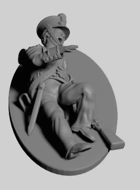 French Infantry in pain Post 1812 TN