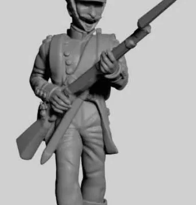 French Infantry walking post 1812 TN