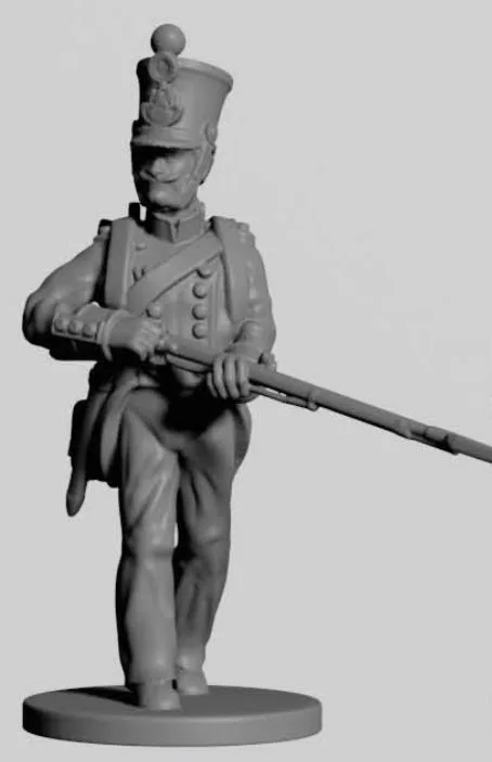 French Infantry walking post 1812 TN