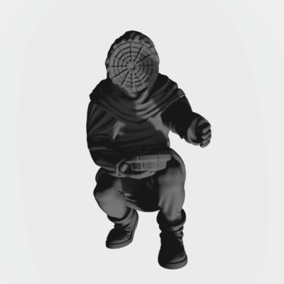 Man reaching in beekeepers cloth EM