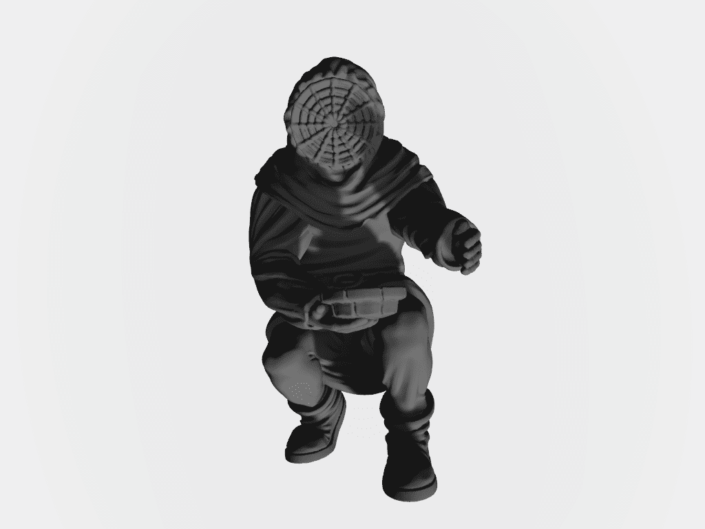 Man reaching in beekeepers cloth EM