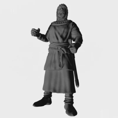 Christian Infantry soldier with spear CA