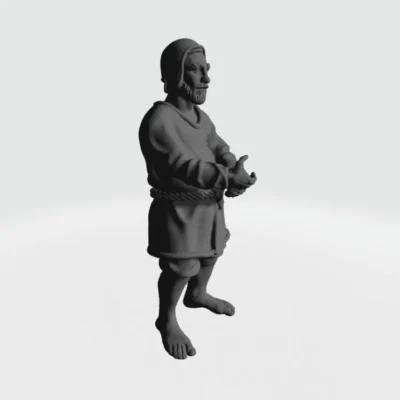 Man standing fishing EM