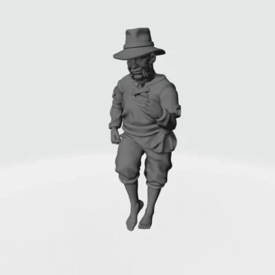 Man walking (for grapes) EM