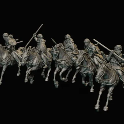 Berber Cavalrymen set of 5