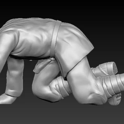 WW1 Soldier injured crawling away