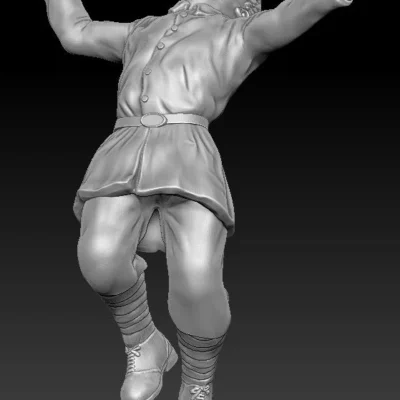 WW1 Soldier hit by bullet V3