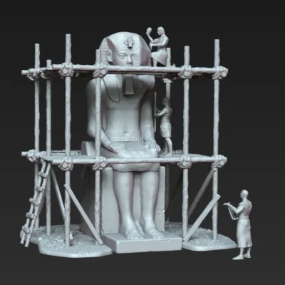 Sphinx construction set including figures GW