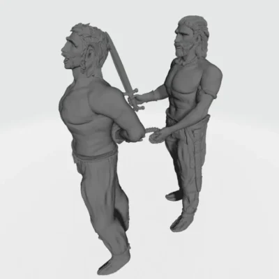 Warrior and prisoner GW