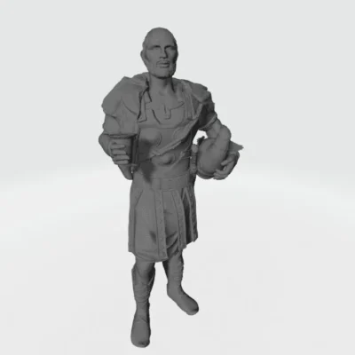 Warrior officer drinking GW