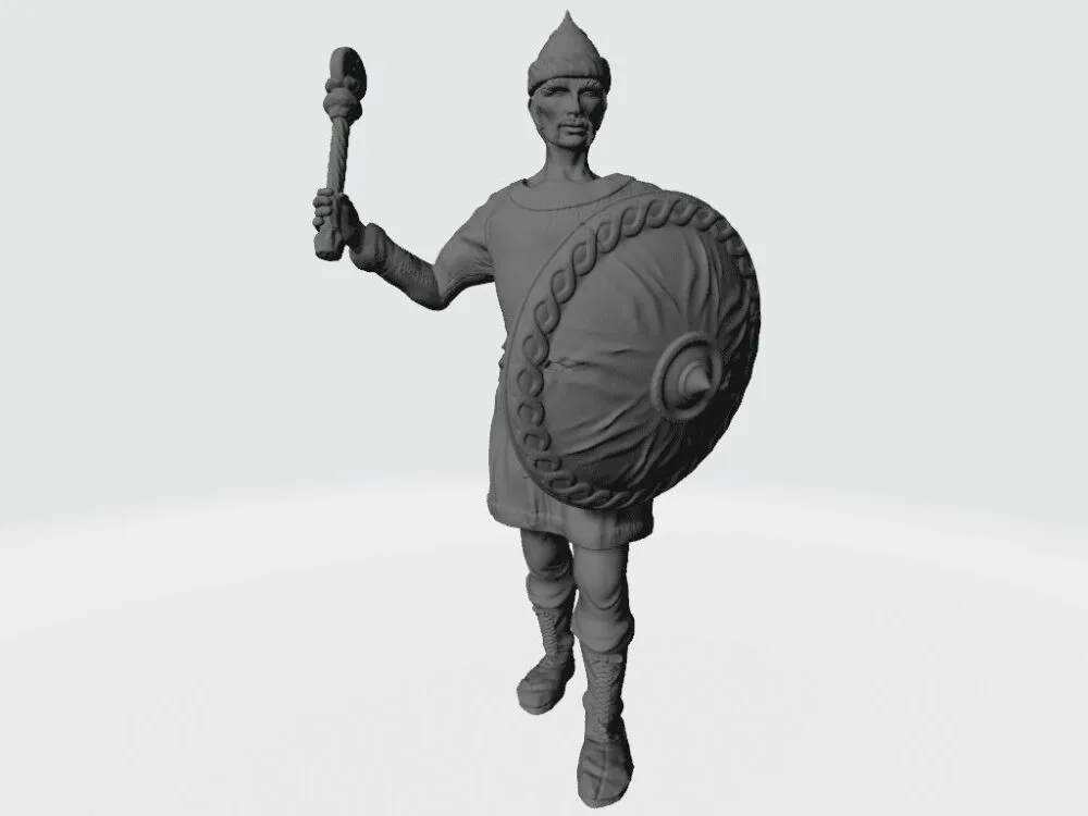 Thin guard with mace GW