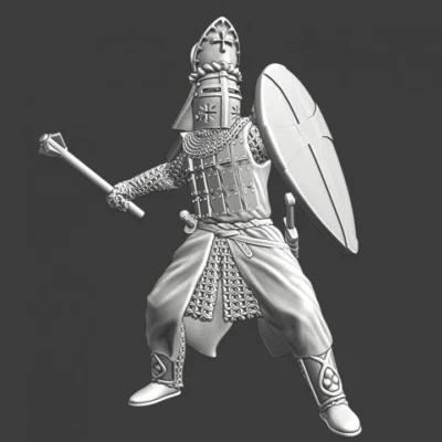 Medieval Danish Bishop in full armour  - NCM