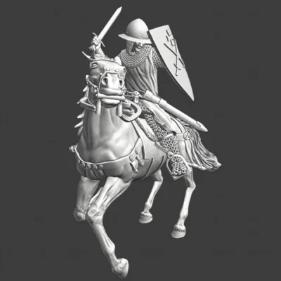Livonian Knights sergeant - mounted- NCM