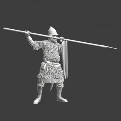 Medieval Lithuanian Spearman - infantry - NCM