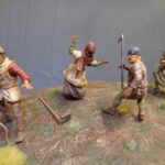 Running villagers set 4 figures, CA photo review